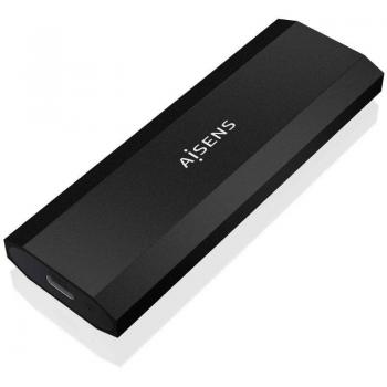 Caja Externa para Disco SSD M.2 NGFF Aisens ASM2-028B/ USB 3.2/ Sin tornillos