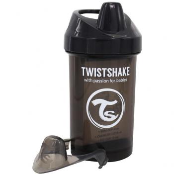 Twistshake 78067 - Vaso con boquilla, color negro