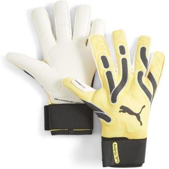 Guantes de portero Puma Ultra Ultimate para adultos amarillos