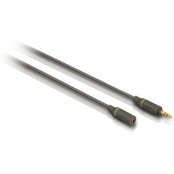 Philips SWA4531S 3 m Alargador de cable de auriculares, 3.5mm, 3.5mm, Oro, 87 12581 51630 7, 0.316 kg, 0.176 kg