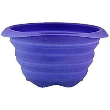Trekmates 2 Fold - Bol para acampada, color morado, talla STANDARD