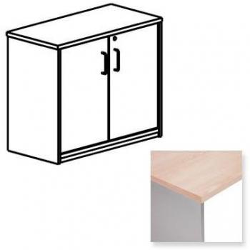 Armario con puertas Rocada 84x90x45cm Estructura aluminio, Puertas y Tapa haya