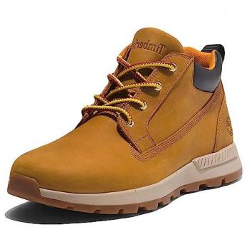 Botas chukka de hombre Timberland Killington Trekker Half Cab de piel en color mostaza, talla 43.5