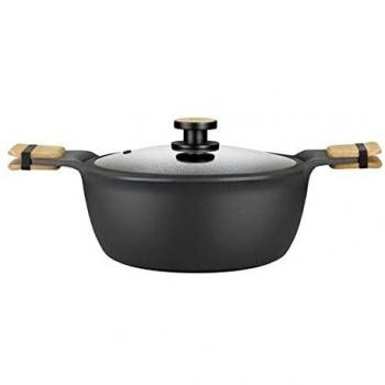 CAZUELA ALTA ALUMINIO FUNDIDO CON TAPA MARKET
