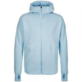 adidas ZNE Hoody - Sudadera para mujer, color azul, talla M