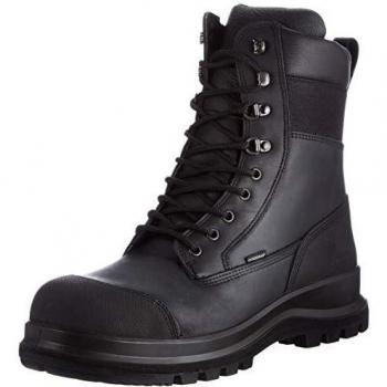 Carhartt - Botas de Seguridad Detroit 8'' S3 WP High Taupe Negro tamaño 42