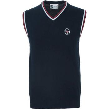 Sergio Tacchini Urano Tricot TCP - Chaleco para hombre, color azul marino, talla XXL