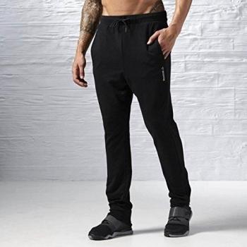Reebok WOR C Trackpant - Pantalón infantil, color negro, talla 2XL