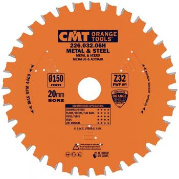 Sierra circular para metales 160x2/1.6x20 Z:30 fwf CMT
