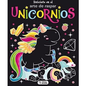 Iníciate en el arte de raspar. Unicornios 2 (RASPA UNICORNIOS