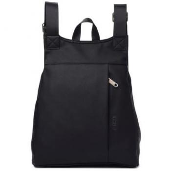 Mochila Antirrobo KCB Strong | 100% Vegana | Diseño Compacto y Seguro | Estilo Moderno y Elegante | Ideal para Transporte Público y Uso Diario | Asas Ajustables | Color Negro
