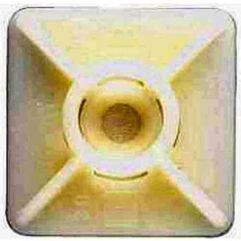 Index BBANA27 - Base dos vias adhesiva para bridas de nylon ma x 6,0