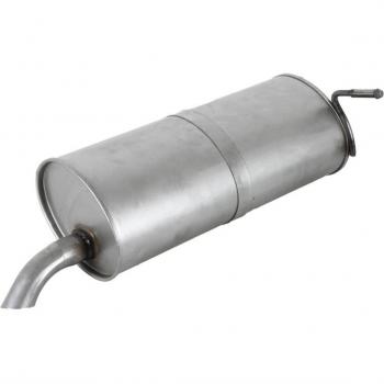 Silenciador Walker 023422, silenciador trasero de acero inoxidable con diseño de alta resistencia, compatible con múltiples modelos de vehículos, proporciona reducción de ruido eficiente y mejora del rendimiento del motor