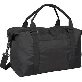 Bolso de Fin de Semana F.C. Barcelona Premium, dimensiones 68x22x29 cm, color negro, ideal para jóvenes de diferentes edades, cómodo y versátil, calidad y resistencia