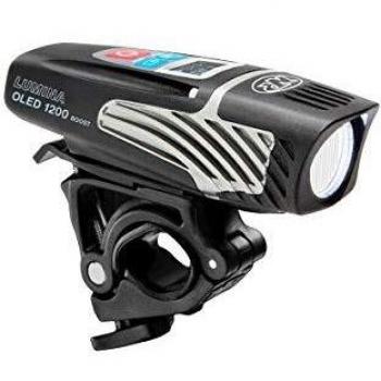 NiteRider Lumina 1200 OLED Boost Luz Delantera, Unisex Adulto, Negro, Talla única