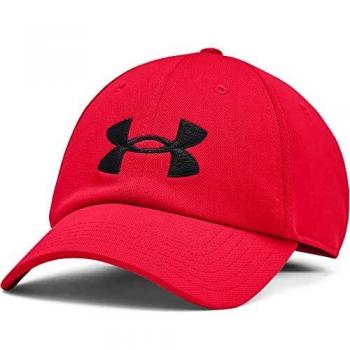 Gorra Ajustable Under Armour Blitzing para Correr y Caminar - Tejido Antitranspirante - Color Rojo