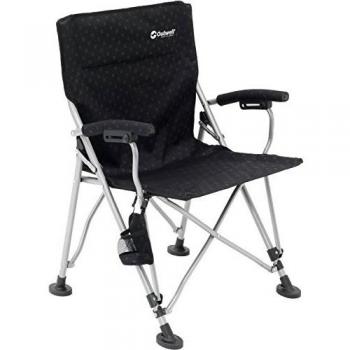Outwell Campo Silla de Camping, Poliéster, Negro, 61 x 61 x 89 cm