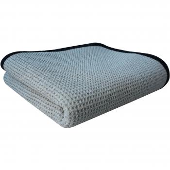 gryeer paño de microfibras toalla de secado, coche de nivel profesional de limpieza Trapo de microfibra, grande y más grueso que normal Waffle Toallas de secado de, 400 g/m², 28 x 40 cm, gris