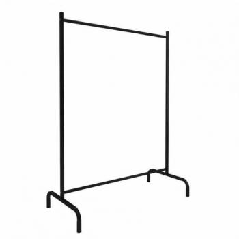 Perchero de Burro para Ropa en Metal Color Negro 104x137x48 cm