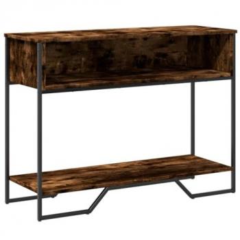 Mesa Consola Humo Roble 100x35x74,5 cm en Aglomerado