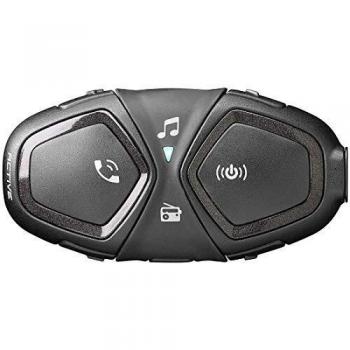 Interphone Intercomunicador Bluetooth Active Single Pack Negro - Sistema de comunicación, color negro, paquete individual