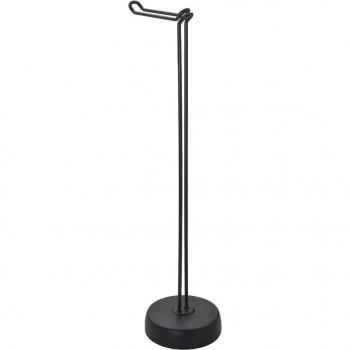Toallero y Columna De Pie Negro Mate Gedy MU371400000 Minu