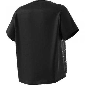 adidas W Core Favourites tee T-Shirts, Mujer, Black/White, L