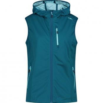 CMP Women's Hooded Gilet Green XS