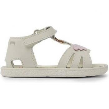CAMPER Miko - Sandals for First Walkers - White, Size 23, Smooth Leather