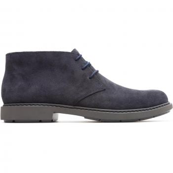 CAMPER Neuman Men's Blue Suede Ankle Boots Size 43/9.5