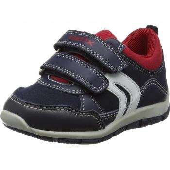 Geox B Shaax a, Zapatillas para Bebés, Azul