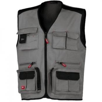 Indust.starter stretch - Chaleco elastico/a talla xxl gris/negro