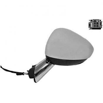 Espejo retrovisor VAN WEZEL 0952807 - Espejo lateral derecho, eléctrico, con calefacción, sin luz intermitente, color negro