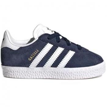 Zapatillas Adidas Gazelle Unisex Azul Talla 26 de Piel con Cierre Elástico para Bebés
