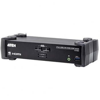 Aten Switch KVMP HDMI 4K USB 3.0 de 2 puertos