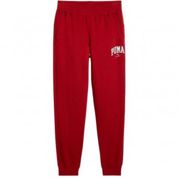 Pantalón Puma Squad Sweatpants FL Cl Hombre Rojo