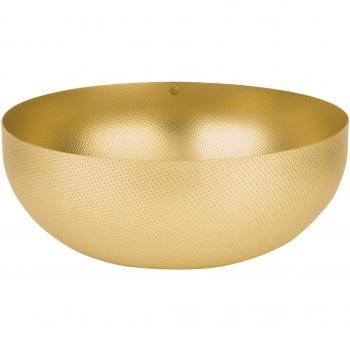 Alessi Cuenco Redondo, latón, 29,00 x 29,00 x 10,80 cm