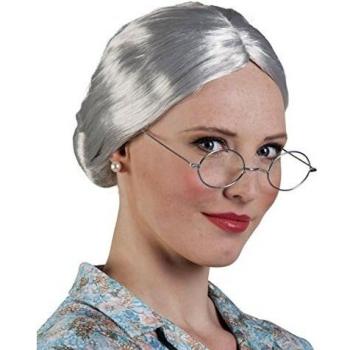 Boland 10103197 Granny - Peluca para adulto, talla única
