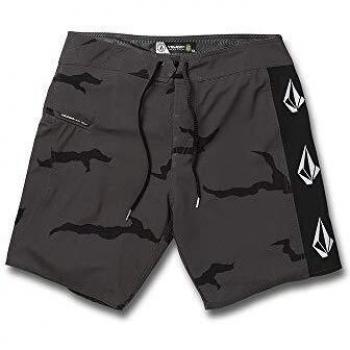 Volcom Deadly Stones Mod 18 Bañador, Hombre, Dark Charcoal, 34