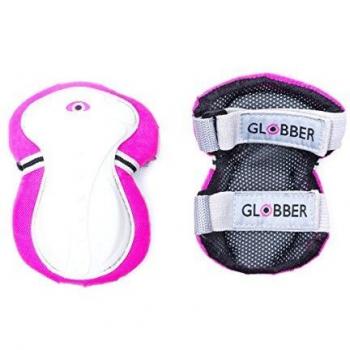 Globber Scooter Protective Pads for Children - Pink and White