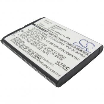 CS-MQA30SL Baterías 930mAh Compatible con [Motorola] Eco A45, Hint QA30, I856 Debut, QA1, QA1 Karma, QA30, QA30 Hint, V860, V860 Barrage, VU30 Rapture, W845, W845 Quantico sustituye BN10, para BN60,