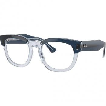 Ray-Ban RX 0298 (8324) Unisex Square Blue Transparent Glasses