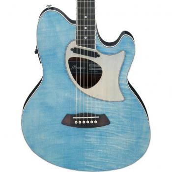 Ibanez TCM50FMODB Open Pore Denim Blue Acoustic Electric Guitar