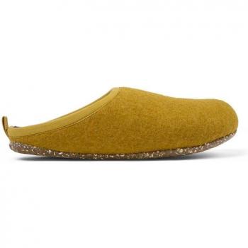 Zapatilla de casa mujer Camper Wabi mostaza