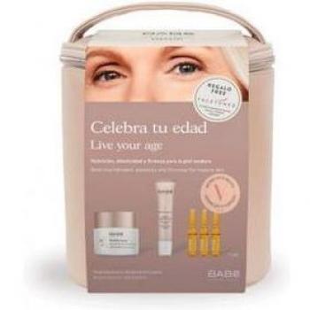Babé Healthy Aging Multi Acción Crema Pieles Maduras 50ml + Multi Corrector Ojos y Labios 15ml + Ampollas Age Rescue Multi Defense