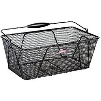 Proline Uni Rafaello Rueda Trasera Cesta, Negro, 44 x 26 x 17 cm