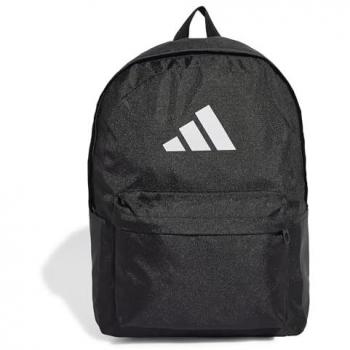 Mochila Adidas Classic 3 Rayas 27L Negra / Blanca Unisex