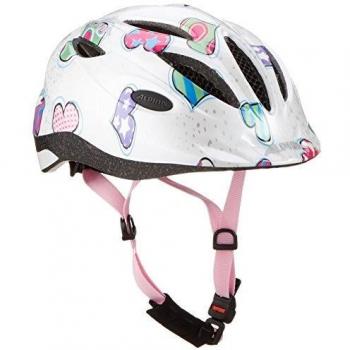 ALPINA Fahrradhelm Gamma 2.0 Casco, Infantil, Corazones, 51-56 cm