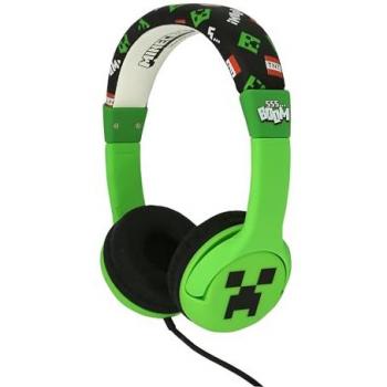 Auriculares Infantiles con Cable Minecraft Creeper Limitados en Volumen OTL Technologies