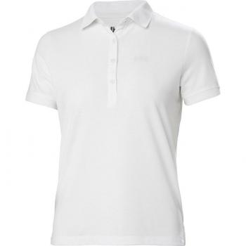 Polo Helly Hansen Siren blanco manga corta para mujer